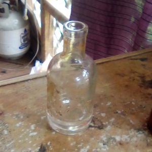A old vodka bottle